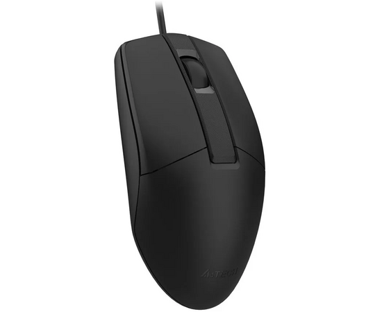  Мышь A4Tech OP-335S черный оптическая (1200dpi) silent USB (3but) 