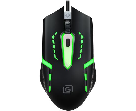  Мышь OKLICK 398G черный 
