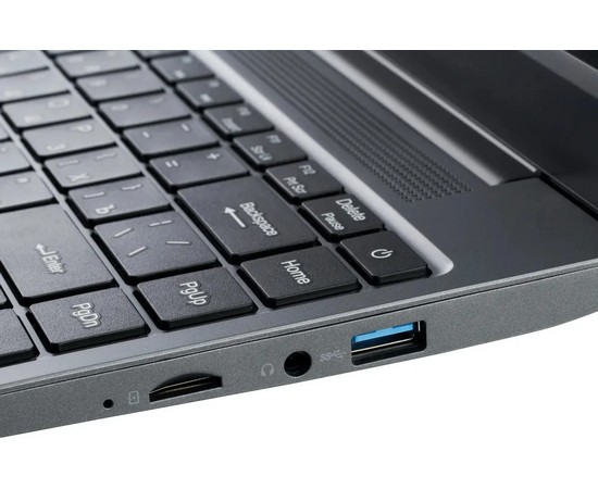  Ноутбук iRU Tactio 14ALH (2058897) 14", IPS, Intel Core i3 1215U 1.2ГГц, 6 ядер, 8ГБ 256ГБ SSD, Intel Iris Xe graphics, Free DOS, серый 