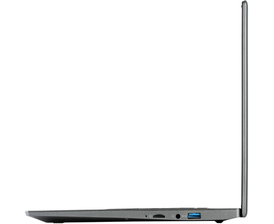  Ноутбук iRU Tactio 14ALH (2058897) 14", IPS, Intel Core i3 1215U 1.2ГГц, 6 ядер, 8ГБ 256ГБ SSD, Intel Iris Xe graphics, Free DOS, серый 