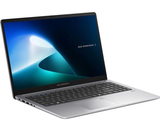  Ноутбук ASUS ExpertBook P1 P1503CVA-S70349 (90NX0881-M00CJ0) 15.6", IPS, Core i3 1315U 1.2ГГц, 6 ядер, 8ГБ 512ГБ SSD, Intel UHD Graphics, без ОС серый 