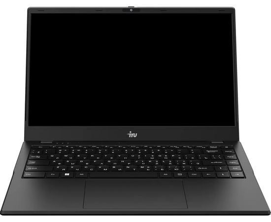  Ноутбук iRU Planio 14ING (2058899) 14", IPS, Intel N100 0.8ГГц, 4 ядра, 8ГБ 512ГБ SSD, Intel Iris Xe graphics, Free DOS, черный 