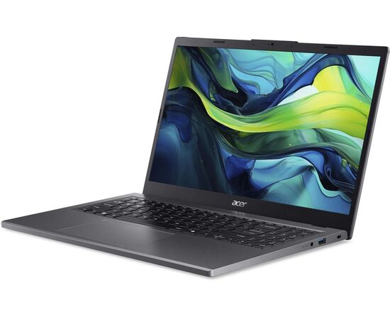  Ноутбук Acer Aspire 15 A15-41M-R1HS (NX.KXACD.003) 15.6", IPS, AMD Ryzen 5 8640HS 3.5ГГц, 6 ядер, 16ГБ 1ТБ SSD, AMD Radeon, без ОС, металлический 