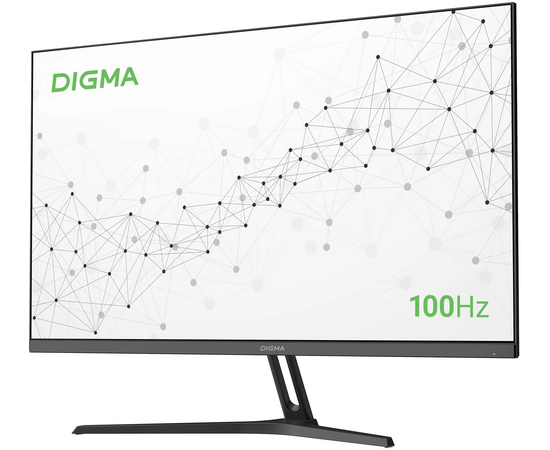  Монитор Digma Progress 24P504F черный IPS LED 16:9 HDMI M/M матовая 250cd 178гр/178гр 1920x1080 100Hz G-Sync FreeSync VGA DP FHD 3.2кг 