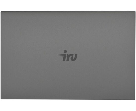  Ноутбук iRU Planio 15INP (2023738) 15.6", IPS, Intel N100 0.8ГГц, 4 ядра, 8ГБ 256ГБ SSD, Intel UHD Graphics, Free DOS, серый 