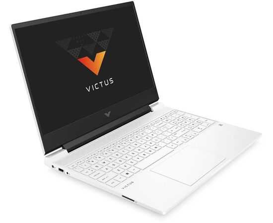  Ноутбук HP Victus 15-fa1033nn (A0MY5EA) Core i5 12500H 16Gb SSD512Gb NVIDIA GeForce RTX4060 8Gb 15.6" IPS FHD (1920x1080) Free DOS white WiFi BT Cam 