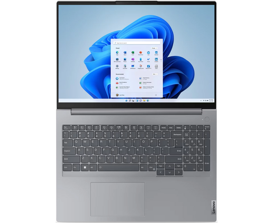 Ноутбук Lenovo Thinkbook 16 G6 ABP (21KK008FUE) Ryzen 5 7430U 16Gb SSD512Gb AMD Radeon 16" IPS WUXGA (1920x1200) noOS grey WiFi BT Cam 