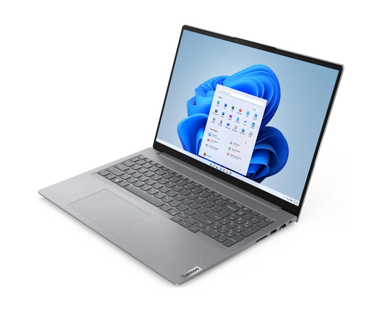  Ноутбук Lenovo Thinkbook 16 G6 ABP (21KK008FUE) Ryzen 5 7430U 16Gb SSD512Gb AMD Radeon 16" IPS WUXGA (1920x1200) noOS grey WiFi BT Cam 