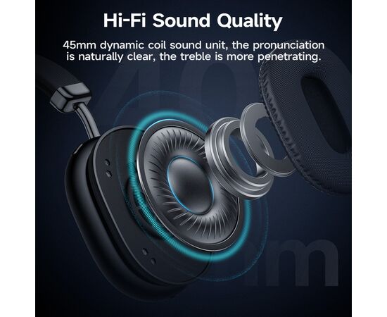  Наушники полноразмерные bluetooth HOCO W35 Max Joy BT headphones (черный) 