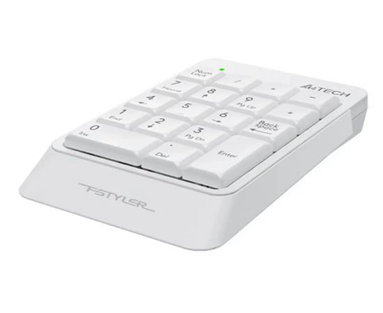  Числовой блок A4Tech Fstyler FK13P (FK13P white) белый USB slim для ноутбука 