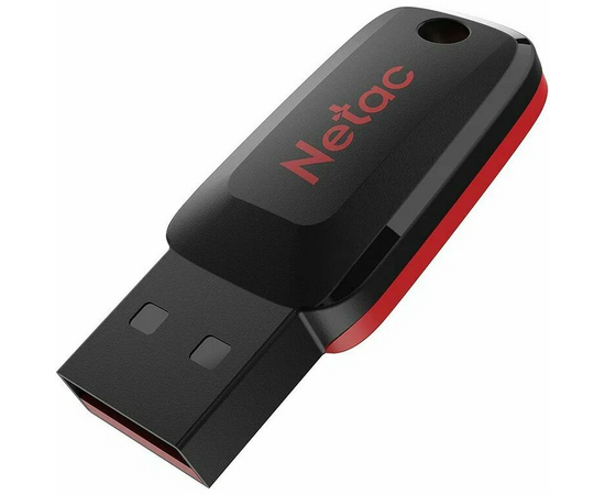  USB-флешка Netac U197 NT03U197N-004G-20BK 4Gb, USB2.0, пластиковая, черная 