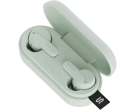  Наушники Soul Sync Anc 80001358 Bluetooth, внутриканальные ментоловый 