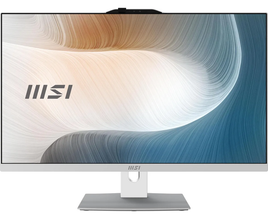  Моноблок MSI Modern AM272P 1M-685XRU (9S6-AF8232-1022) 27" Full HD Core 7 150U (1.8) 32Gb SSD1Tb Graphics noOS 120W клавиатура мышь Cam белый 