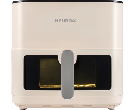  Аэрогриль Hyundai HYF-9086 8л, сливочный/черный 