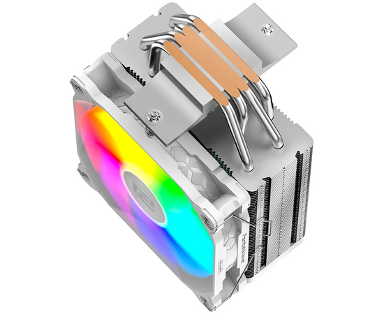  Кулер PentaWave PC-Z04E SRW ARGB V2 LGA115X/1200/1700/1851/AM4/AM5 (TDP 220W, 1*120mm ARGB PWM Fan, 4 тепловые трубки 6мм, 600-1950RPM) 