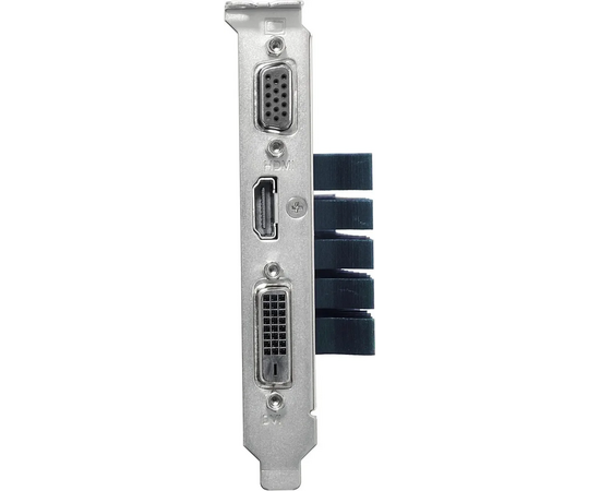  Видеокарта Asus Nvidia GeForce GT 710 2Gb (GT710-SL-2GD5-BRK-Evo) PCI-E 64bit GDDR5 954/5012 DVIx1 HDMIx1 CRTx1 HDCP Ret low profile 