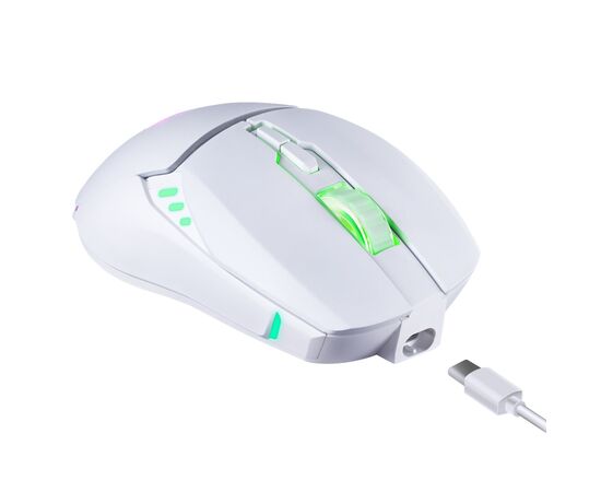  Мышь оптическая беспроводная Defender Stix GM-009 500мАч,3200dpi, игровая (white) (237341) 
