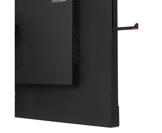  Монитор Lenovo ThinkVision T27hv-30 (63D6UAT3UK) черный 27" IPS LED 4ms 16:9 HDMI M/M Cam матовая HAS Piv 300cd 2560x1440 75Hz DP 2K USB 7.9кг 