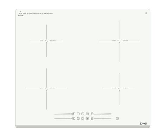  Варочная поверхность ZorG INO61 WH 