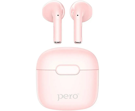 Наушники беспроводные PERO TWS05 Colorful (PTWS05CP) Coral Pink 
