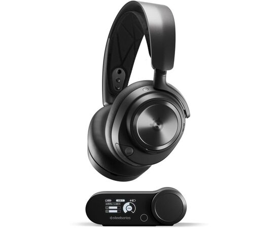  Наушники с микрофоном Steelseries Arctic Nova Pro черный мониторные BT оголовье (61520) 
