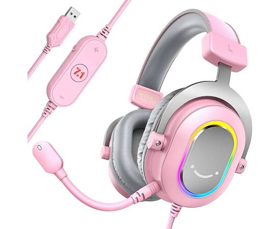  Наушники Fifine H6P Pink/Grey 
