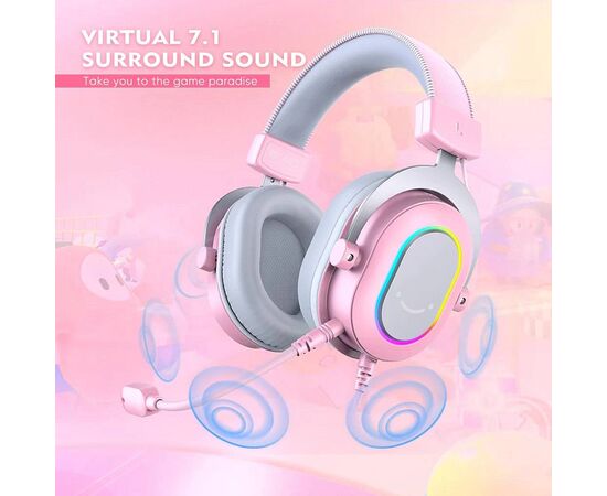  Наушники Fifine H6P Pink/Grey 