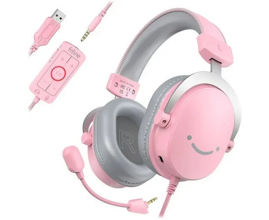  Наушники Fifine H9P Pink/Grey 