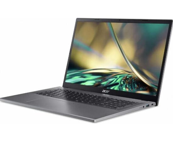  Ноутбук Acer Aspire A317-55P (NX.KDKCD.00A) Processor N200/8Gb/SSD256Gb/17.3"/IPS/FHD/NoOs/silver 
