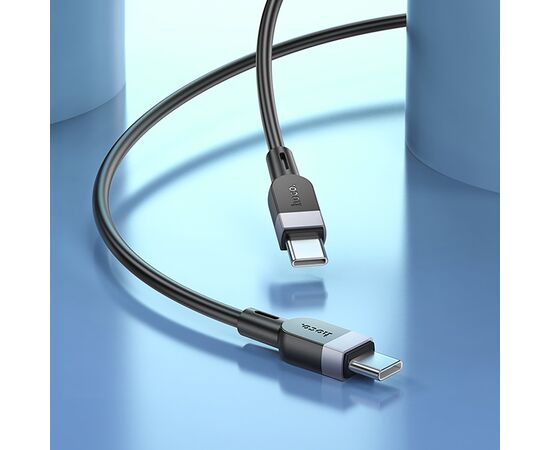  Кабель Type-C - Type-C Hoco X109 PD 60W 300см 3A  (black) (236098) 