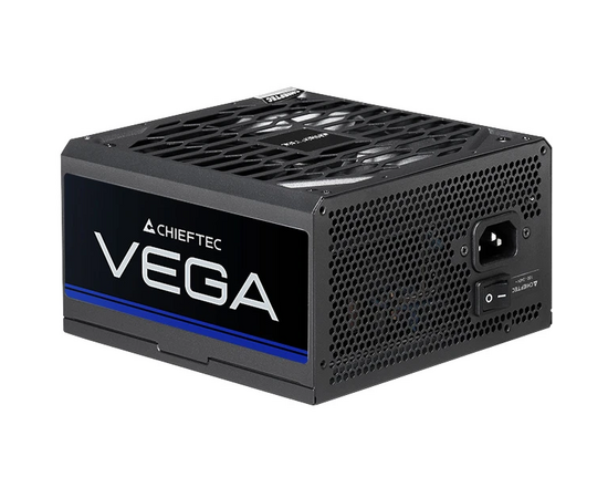  Блок питания Chieftec Vega PPG-750-S (ATX 3.1, 750W, 80 Plus Gold, Active PFC, 135mm fan, Gen5 PCIe) Retail 