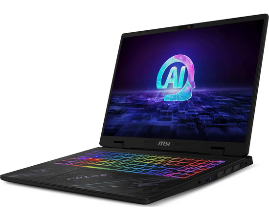  Ноутбук MSI Pulse 16 AI C1VGKG-018RU (9S7-15P311-018) Core Ultra 7 155H 16Gb SSD1Tb nVidia GeForce RTX4070 8Gb 16" IPS QHD+ (2560x1600) Win11 black 