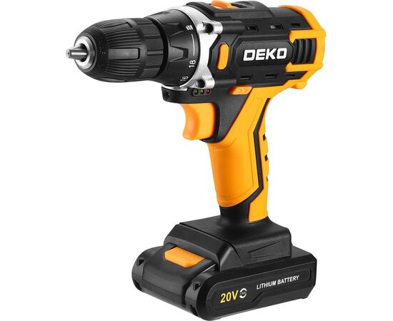  Дрель-шуруповерт DEKO Banger 20V One+ (083-1042) 20В, 1x1.5Ач 