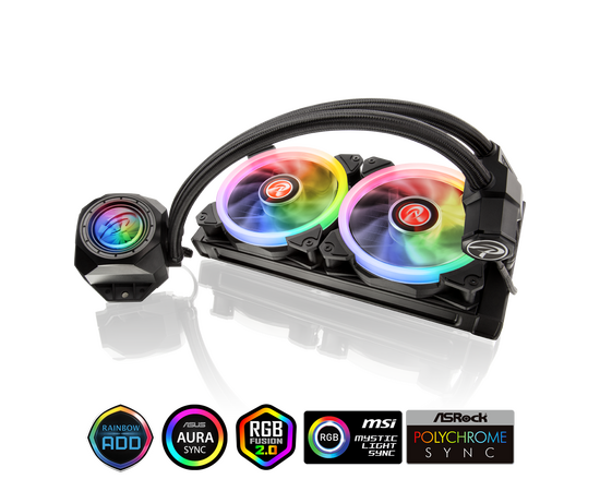  Кулер Raijintek Orcus 240 RBW (0R10B00105) 