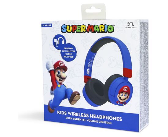  Беспроводные наушники OTL Technologies Mario синий 