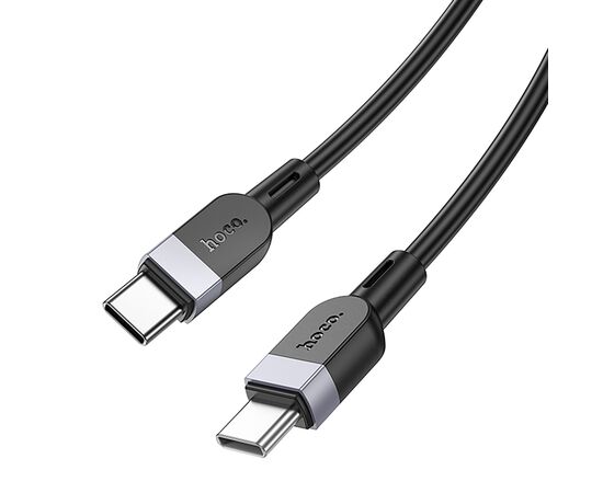  Кабель Type-C - Type-C Hoco X109 PD 60W 100см 3A  (black) (236095) 