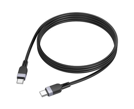  Кабель Type-C - Type-C Hoco X109 PD 60W 100см 3A  (black) (236095) 