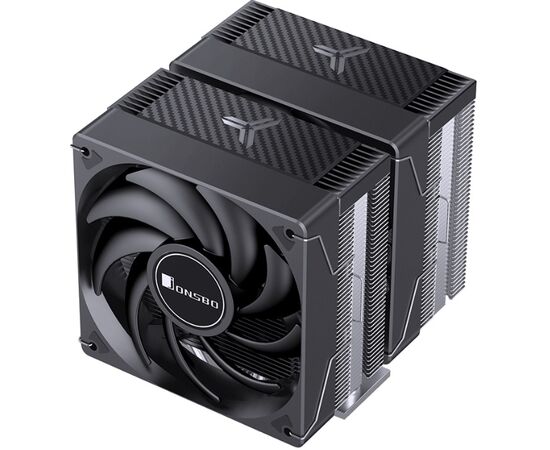  Кулер JONSBO CR-3000E LGA1700/1200/115X/AM5/AM4 (TDP 260W, PWM, 2 x 120mm Black Fan, 7 тепловых трубок, 4-pin) Retail 