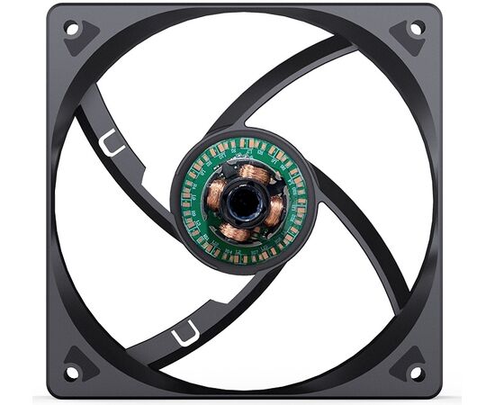  Кулер JONSBO CR-3000E LGA1700/1200/115X/AM5/AM4 (TDP 260W, PWM, 2 x 120mm Black Fan, 7 тепловых трубок, 4-pin) Retail 