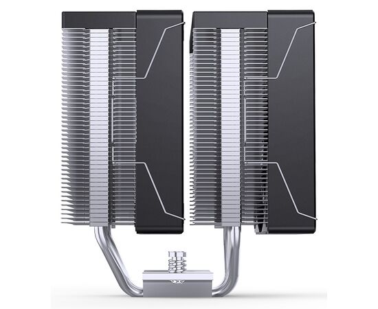  Кулер JONSBO CR-3000E LGA1700/1200/115X/AM5/AM4 (TDP 260W, PWM, 2 x 120mm Black Fan, 7 тепловых трубок, 4-pin) Retail 