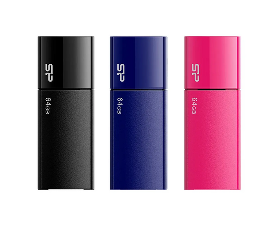  USB  64GB  Silicon Power  Ultima U05  синий 