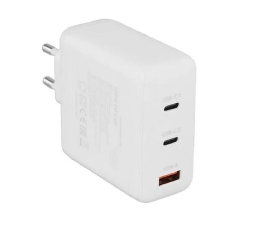  СЗУ TTEC 2SCG04B SmartCharger Trio GAN 120W PD Travel Charger 2 USB-C+USB-A White 