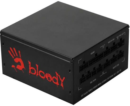  Блок питания BLOODY BD-PS1000G (BD-PS1000G-M), 1000Вт, 140мм, черный, retail 