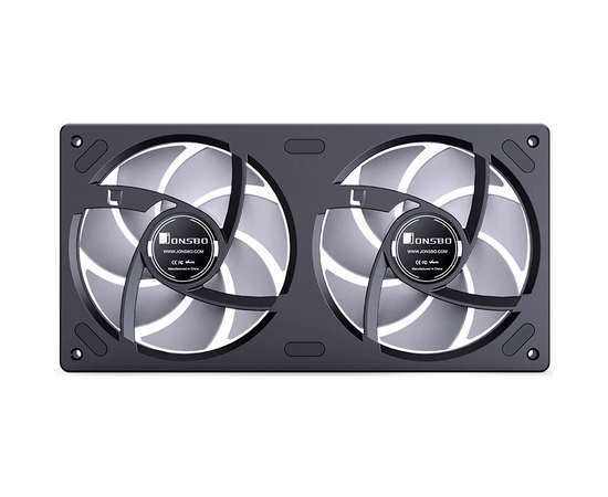  Вентилятор JONSBO ZB-240B (2 in 1) 120х120х28мм (PWM, ARGB LED, 700-2400об/мин, черный) Retail 