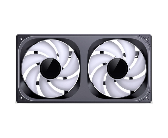  Вентилятор JONSBO ZB-240B (2 in 1) 120х120х28мм (PWM, ARGB LED, 700-2400об/мин, черный) Retail 