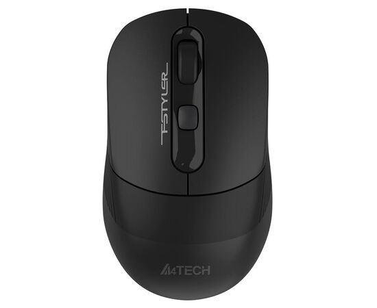  Мышь A4Tech Fstyler FB10C черный оптич. 2000dpi беспров. BT/Radio USB 4but (FB10C STONE BLACK) 