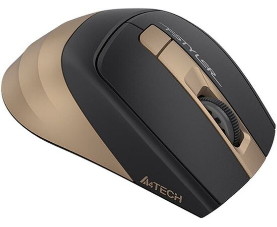  Мышь A4Tech Fstyler FG35 бронзовый/черный оптич. 2000dpi беспров. USB 6but (FG35 BRONZE) 