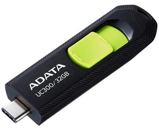  USB-флешка A-DATA UC300 (ACHO-UC300-32GRBK/GN) 32GB, Type-C 