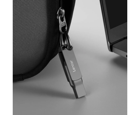  USB-флешка Lexar 2-in-1 (LJDD400032G-BNQNG) 32GB USB 3.1 USB C, OTG, USB 3.1/Type-C, металл/пластик, 100 MB/s 