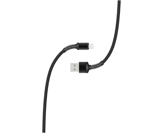  LDNIO LS63/ USB кабель Micro/ 1m/ 2.4A/ медь: 86 жил/ Gray 